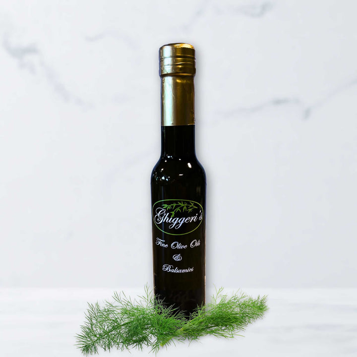 Dill Infused Olive Oil – Fresh Herb Extra Virgin Olive Oil Bottle
