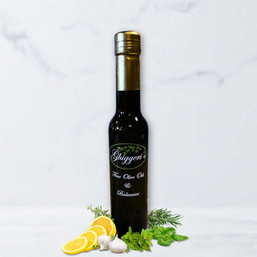 Tuscan Herb Olive Oil with fresh herbs and rustic Italian flair
