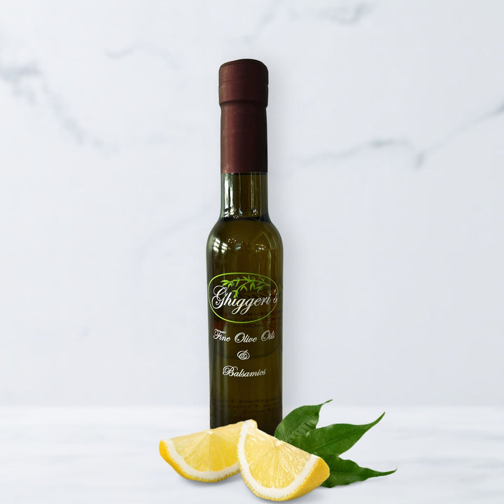 Sicilian Lemon White Balsamic Vinegar with bright citrus flavor – Ghiggeri’s Fine Olive Oils & Balsamics