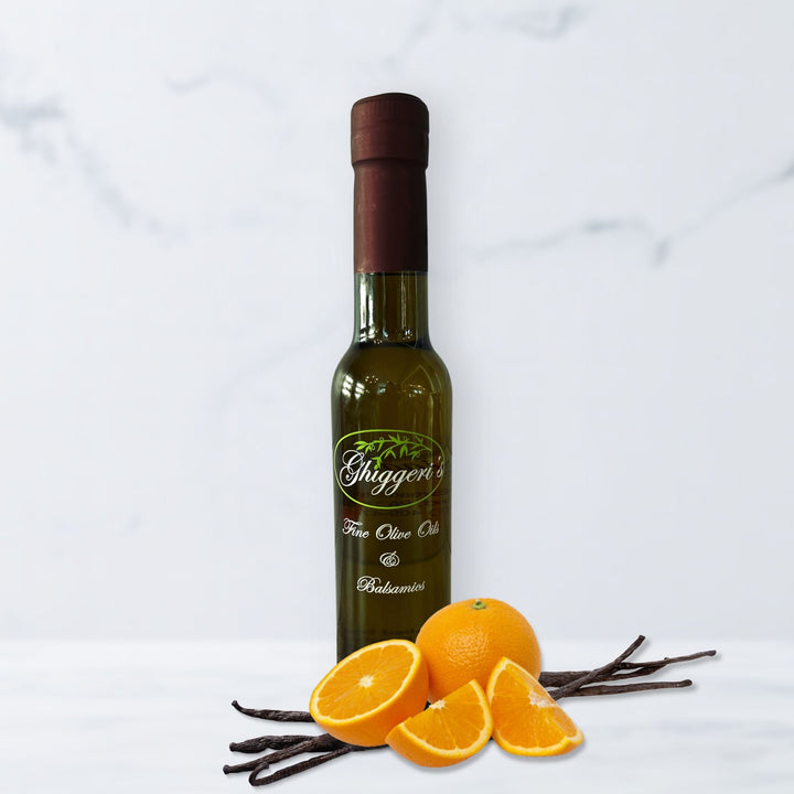 Cara Cara Orange Vanilla White Balsamic Vinegar bottle