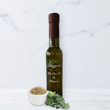 Oregano White Balsamic Vinegar with herbaceous Mediterranean flavor – Ghiggeri’s Fine Olive Oils & Balsamics