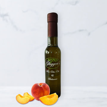 Peach Balsamic Vinegar with sweet and tart summer flavor – Ghiggeri’s Fine Olive Oils & Balsamics