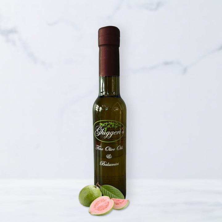 Pink Guava Rosé Balsamic Vinegar with tropical pear and strawberry flavor – Ghiggeri’s Fine Olive Oils & Balsamics