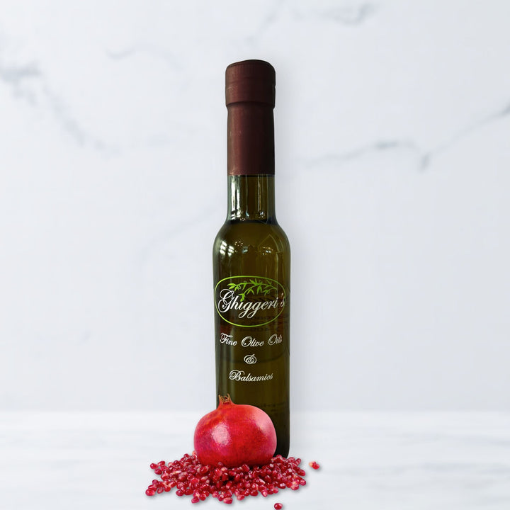 Pomegranate-Quince Rosé Balsamic Vinegar with tart floral flavor – Ghiggeri’s Fine Olive Oils & Balsamics