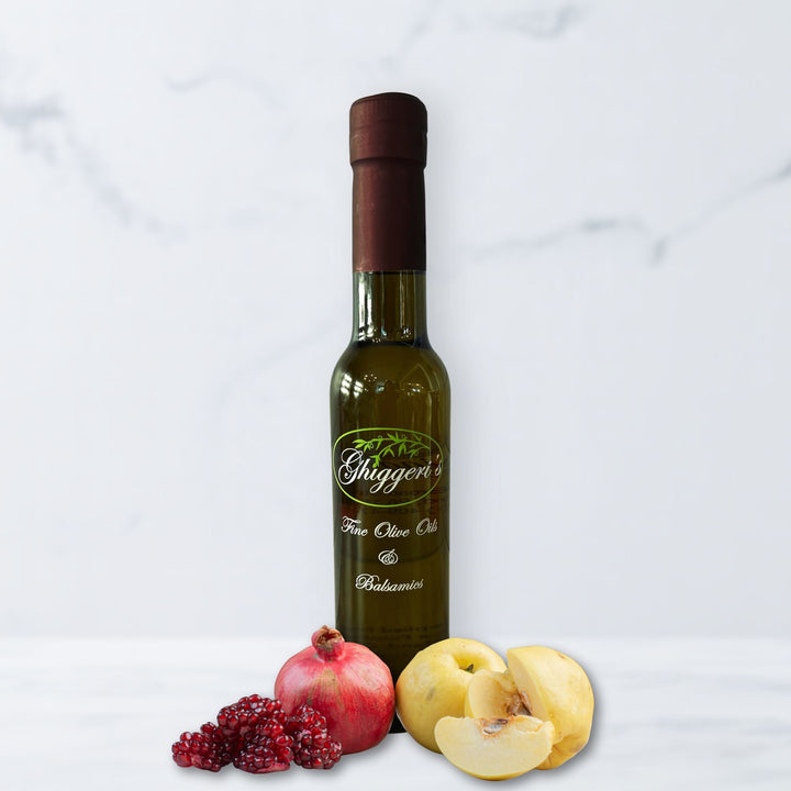 Pomegranate Dark Balsamic Vinegar with sweet-tart flavor – Ghiggeri’s Fine Olive Oils & Balsamics