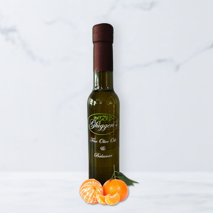 Tangerine Dark Balsamic Vinegar with bright citrus flavor – Ghiggeri’s Fine Olive Oils & Balsamics